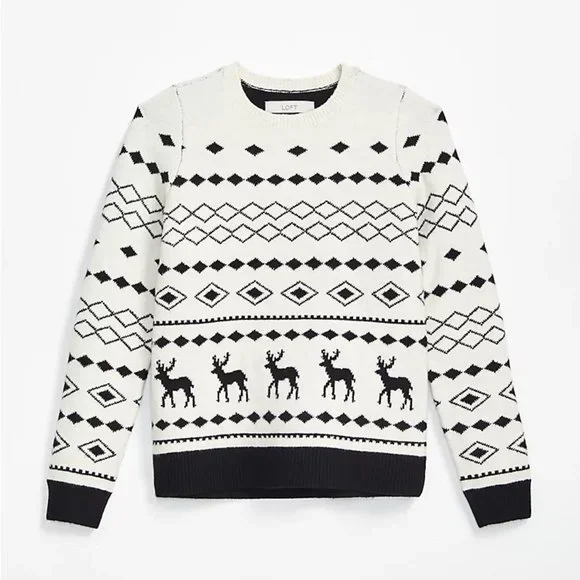 🌺LOFT | Reindeer Sweater - Picture 3 of 3